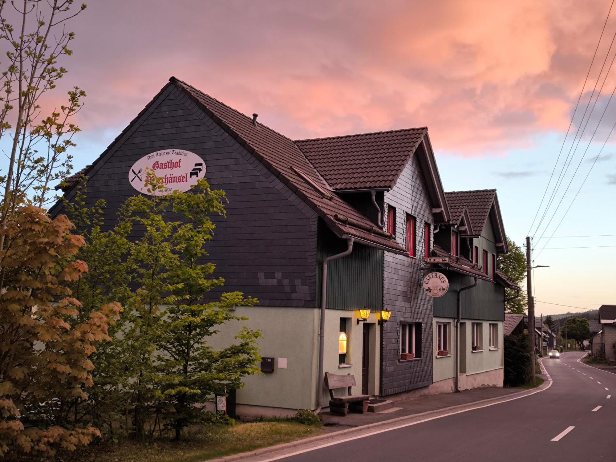 Gasthaus Und Hotel Peterhaensel Spechtsbrunn Ngoại thất bức ảnh